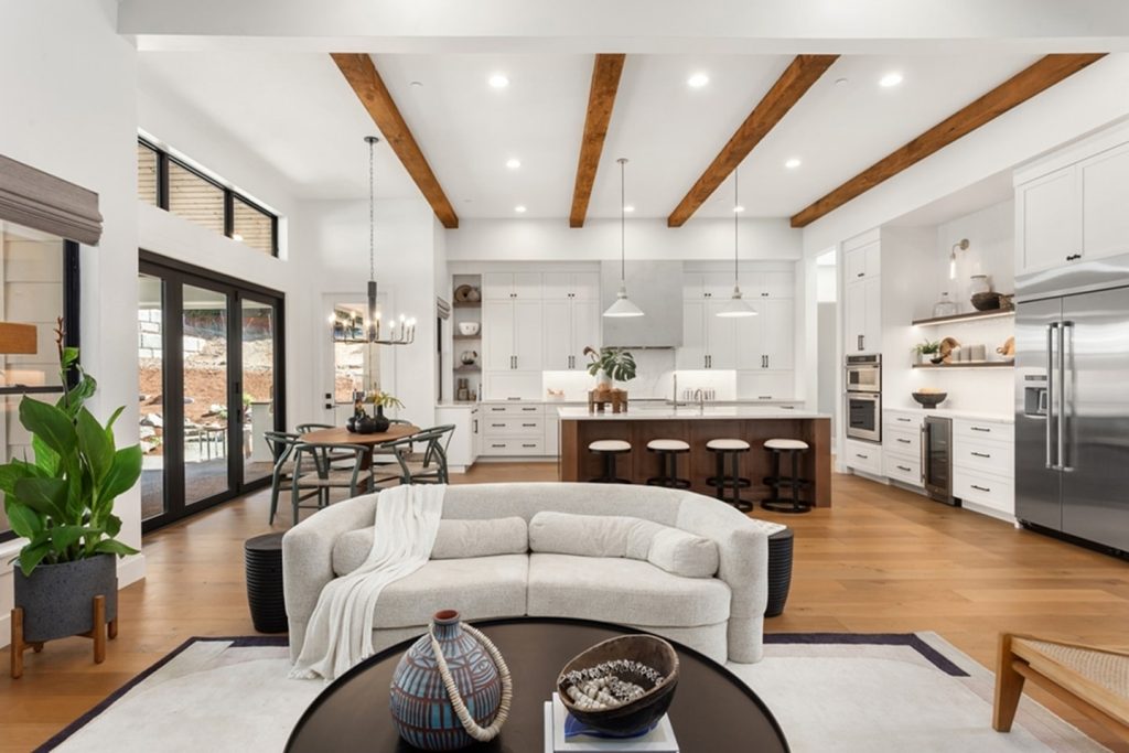 open concept kitchen